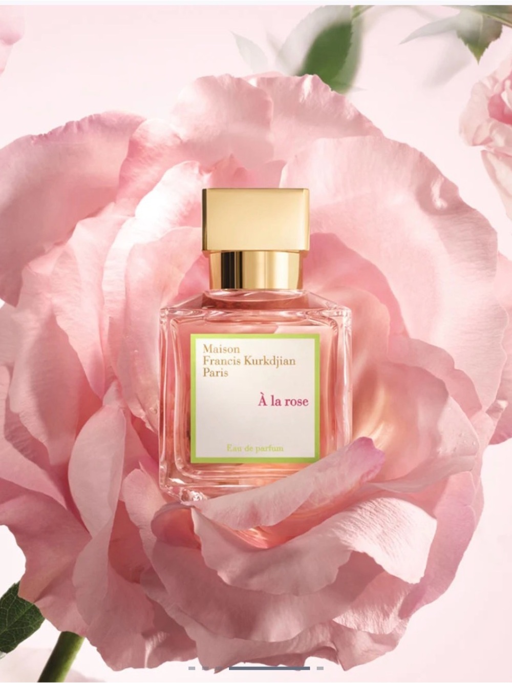 Maison Francis Kurkdjian A La Rose decant 8 ml